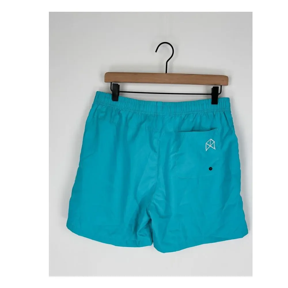 Rawgear Athletic Shorts Drawstring Waistband Mens Size Medium Blue New